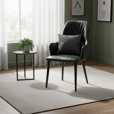 Stoel met armleuningen Moderne Luxe Designer Armleuning stoel Gestoffeerde zitting