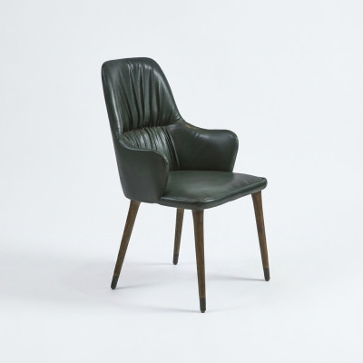Stoel met armleuningen Moderne Luxe Designer Armleuning stoel Gestoffeerde zitting