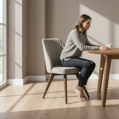 Moderne stoel Grijs Luxe Eetkamer meubels Nieuw ontwerp stijl Inrichting