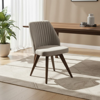 Moderne stoel Grijs Luxe Eetkamer meubels Nieuw ontwerp stijl Inrichting