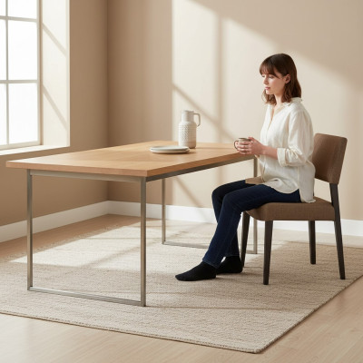 Ontwerper stoel bekleding stof luxe inrichting stoelen eetkamer meubels