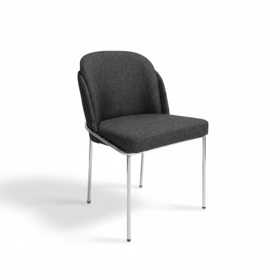 Zwarte luxe stoel eetkamer meubelen Nieuwe designer stoelen Inrichting