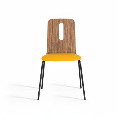 Gele stoel modern design meubels inrichting luxe eetkamerstoelen nieuw