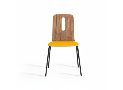 Gele stoel modern design meubels inrichting luxe eetkamerstoelen nieuw