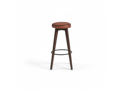 Bruine barkrukken design meubels Moderne inrichting barkrukken eetkamer.