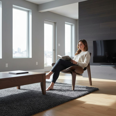 Fauteuil Woonkamer Modern Houten Stoel Ontwerp Zitje Ontwerp Nieuwe Inrichting