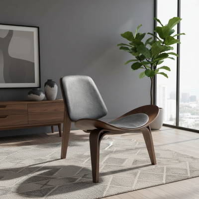 Fauteuil Woonkamer Modern Houten Stoel Ontwerp Zitje Ontwerp Nieuwe Inrichting
