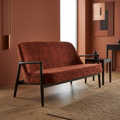 Designerbank Tweezitsbank Bank Gestoffeerde Banken Moderne Beklede Meubels Luxe