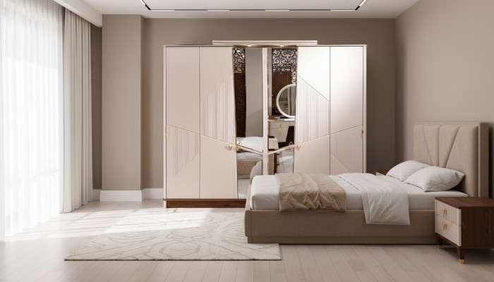 Kledingkast Slaapkamer Inrichting Modern Kast Design Hout Meubels