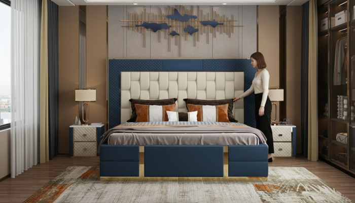 Ontwerp Boxspringbed Modern Bedden Bed Tweepersoonsbed Hotel Luxe 180x200 Nieuw