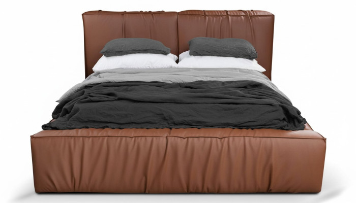 Bedden Hotel Kunstleder 180x200cm luxe meubel ontwerp gestoffeerd bed.