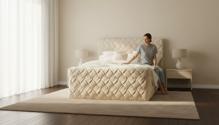 Luxe Bedden Moderne Bedframe 180x200 cm Ontwerp Slaapkamer Meubels Hoofdeinde