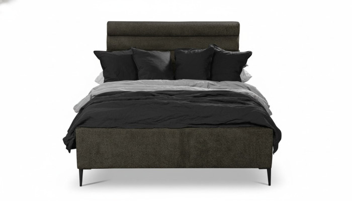 Textiel Bed Grijs Ontwerp Luxe Tweepersoons Slaapkamer Bedden Tweepersoonsbed