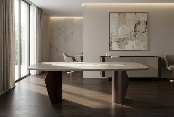Eetkamer Eettafel Moderne luxe Eetkamer Ontwerp Meubels van hout