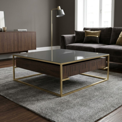 Ontwerp luxe salontafel Woonkamer salontafel Moderne houten salontafels