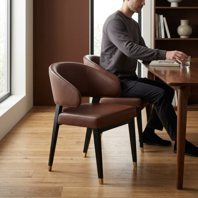Stoelen Eetkamer Set Moderne Eetkamerstoel Gestoffeerde Stoel Design Meubels Nieuw