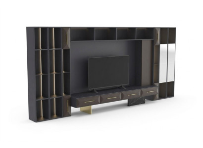 Luxe woonkamermeubels tv-standaard van hout met modern design nieuw