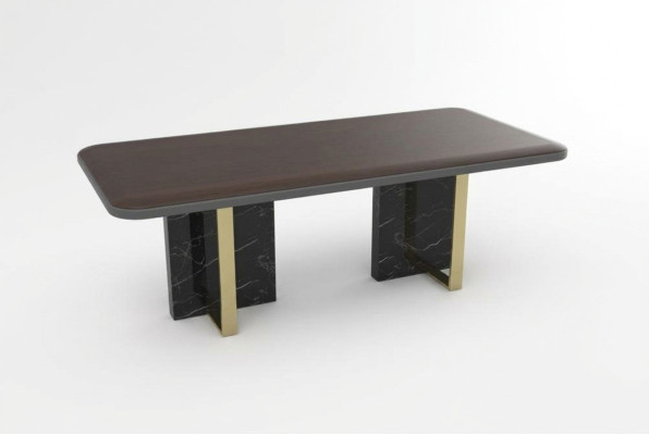Moderne eettafel tafel eetkamer woonkamer luxe design tafels nieuw