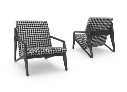 Luxe fauteuil woonkamer textiel fauteuil modern design bekleding nieuw