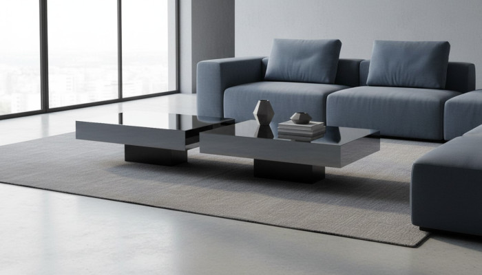Salontafels Tafel Luxe Glazen Tafels Consoletafels Designmeubilair Set 2x nieuw