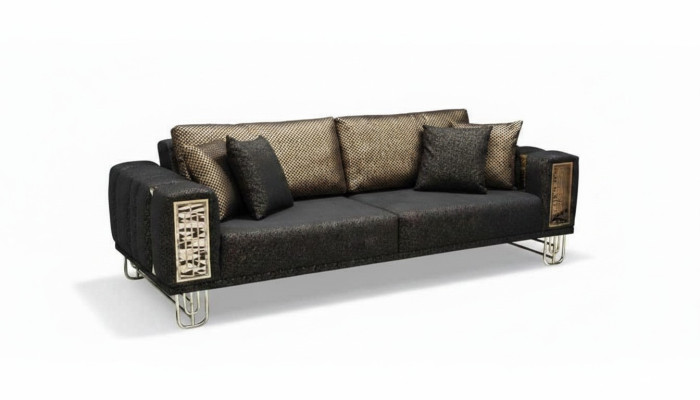 Sofa 3 zits Design Sofas Banken Sofa 3 zits Textiel Moderne Nieuw