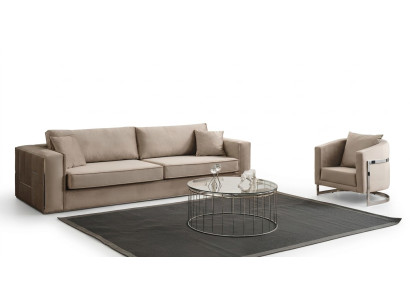 Sofaset 2 delig Woonkamer Compleet Bankstel 3+1 zits Meubels Textiel