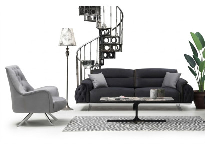 Stel bankstel 3+1 zits gestoffeerde set luxe 2-delig woonkamer meubels bank