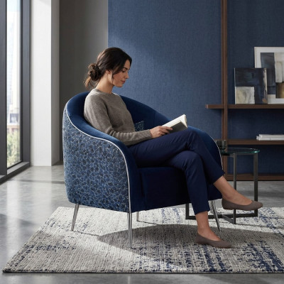 Fauteuil Bank Bekleding Zitontwerper Textiel 1-Zits banken Bekleding nieuw