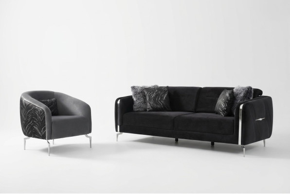 Moderne bankstellen 2-delige luxe bankstellen voor de woonkamer 3+1 zitmeubilair