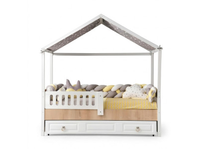 Bedframe Perfect kinderbed Kinderkamer Bedframes Light wood