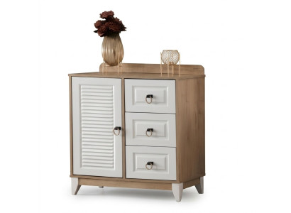 Perfecte kinderkast 94 cm luxe kinderkamer meubels Licht hout.
