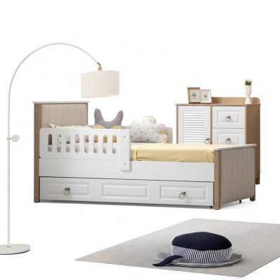 Bedframe kinderbed 200 cm bed kinderkamer bedframes wit hout
