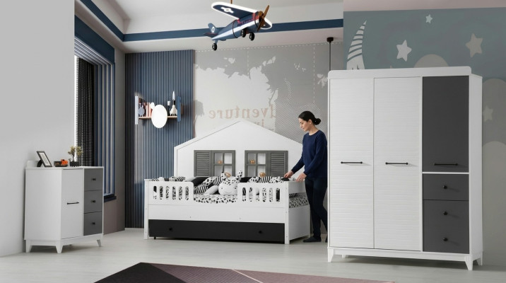 Modern set voor kinderkamer Multicolor Perfecte meubels voor uw interieur