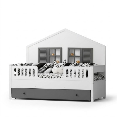 Stijlvol licht kinderbed: Stijlvolle inrichting voor uw kinderkamer.