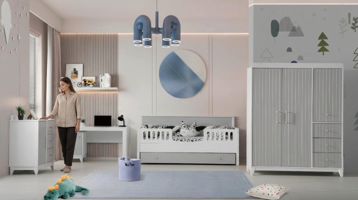 4-delige kinderkamer set: complete meubelset voor perfecte inrichting
