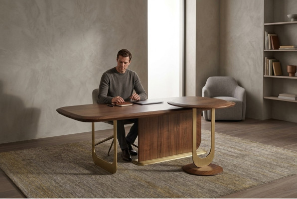 Salontafel en bijzettafel voor de woonkamer in moderne stijl.
