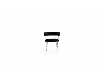 Ontwerper Zwarte Barkruk Luxe Eetkamer Metalen Frame Stoelen