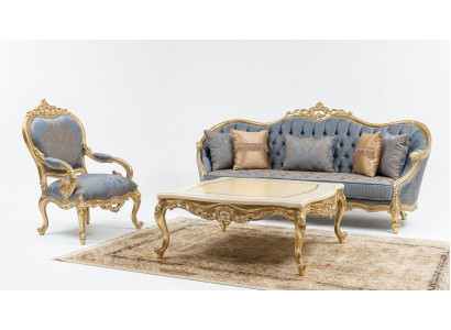 Klassieke grijze woonkamerbanken Chesterfield bankstellen Driezits fauteuil