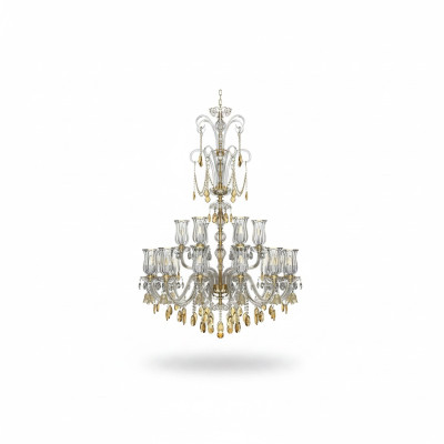 Ontwerper Zilveren Gouden Kroonluchter Woonkamer Hanglamp