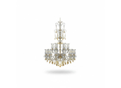 Ontwerper Zilveren Gouden Kroonluchter Woonkamer Hanglamp