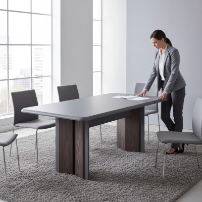 Ontwerper Eettafel Moderne meubels in eetkamer Grijs Exclusieve nieuwigheid