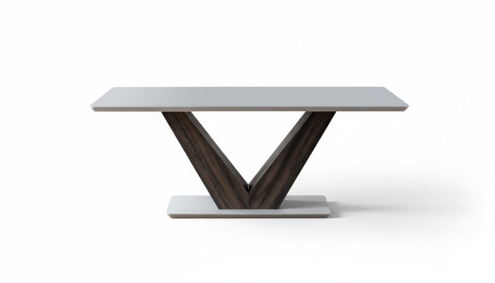 Designer Eettafel Moderne meubels in eetkamer Wit Exclusieve nieuwigheid