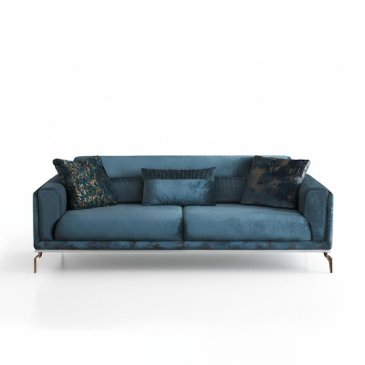 Moderne bank 3-zits luxe groen design meubels in woonkamer banken 235cm.