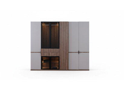 Kast Kledingkast Slaapkamer Kasten Modern Hout Luxe 260cm