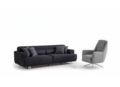 Bankstel 3-zits en fauteuil designer meubels woonkamer bank meubels