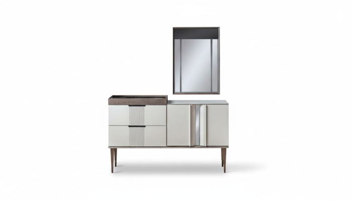 Ontwerp kaptafel met spiegel luxe slaapkamer meubels 2-delige stijl