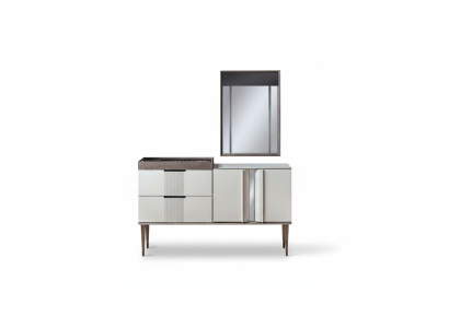 Ontwerp kaptafel met spiegel luxe slaapkamer meubels 2-delige stijl