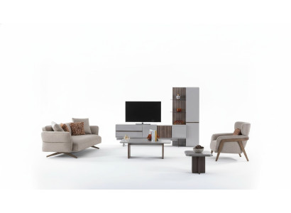 Woonkamer Set Inrichting Compleet Kamer Meubels Bankstel Set 5-delig.  Translate to Dutch: Woonkamerset Interieur Compleet Kamermeubels Bankstelset 5-delig.