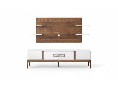 Stilvolle woonkamerset met woonwand 2-delig. Dressoir tv-wandpaneel woonwanden.