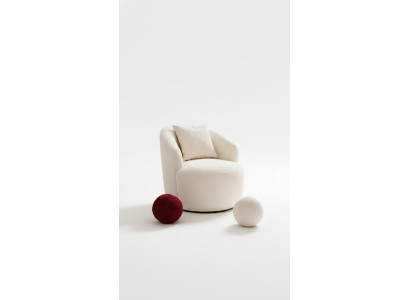 Fauteuil Modern Wit Woonkamer Zitmeubilair Textiel Ontwerp Meubels Lounge Club